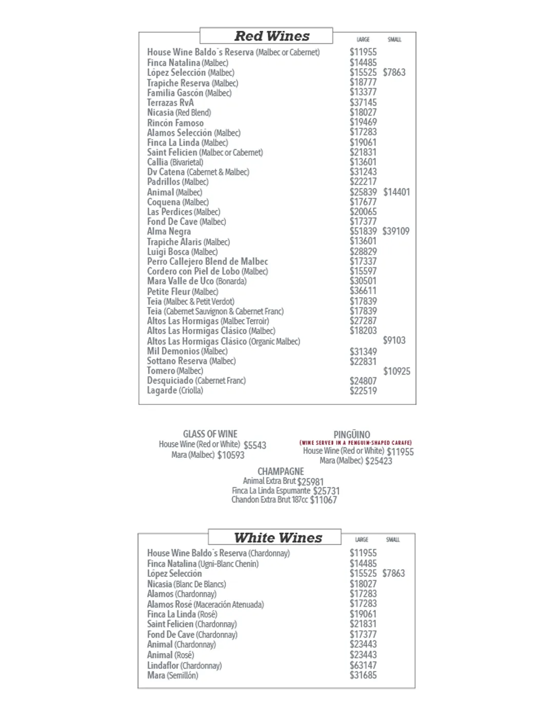 Menu — Page 6